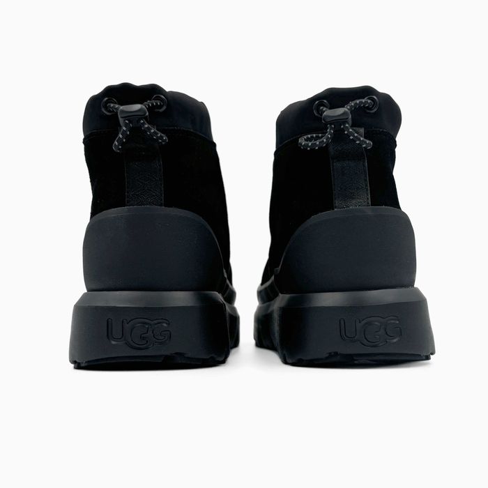 Уггі 36-45 UGG Neumel Hybrid Black premium натуральні замш і овчина