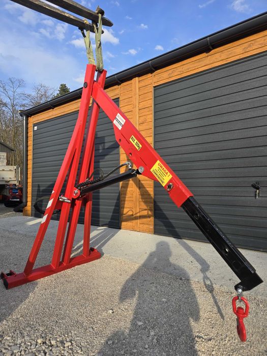 ładowacz podnosnik do big bag na Tuz z możliwością chwytaka do kłód