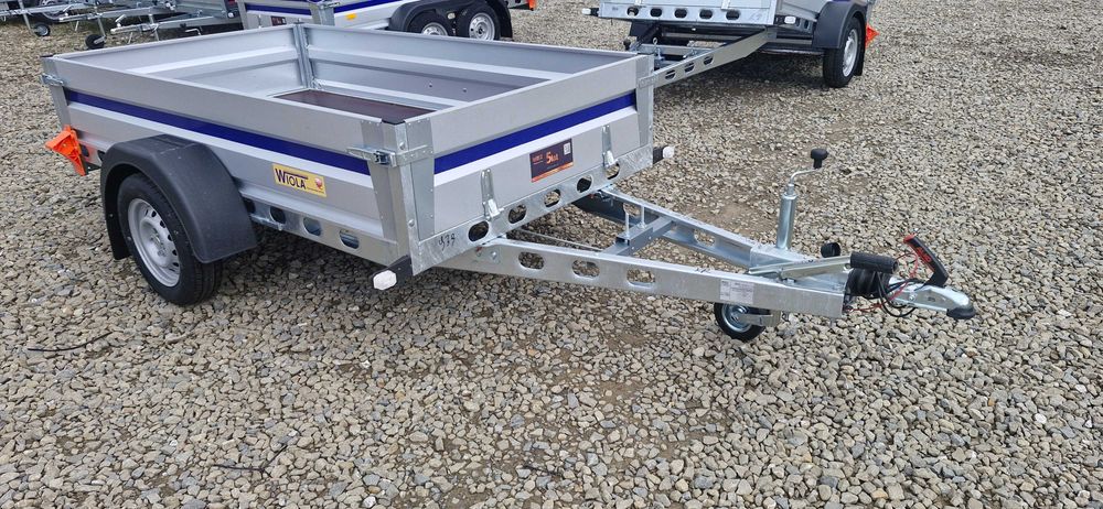 Przyczepa WIOLA Krakus Komfort 242x132x38 cm. lekka kat.B HAMULEC