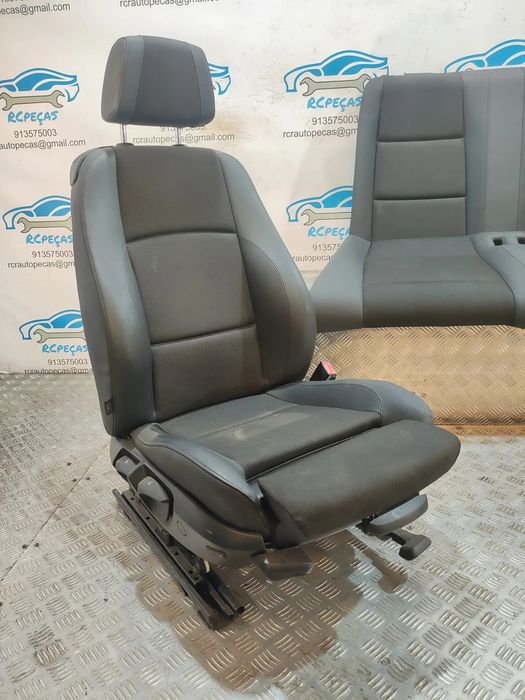 Conjunto Bancos Pele e Tecido Pack M BMW Serie 1 Cabrio E88