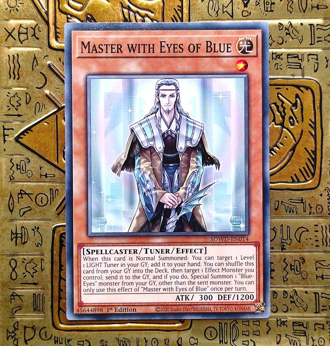 Master with Eyes of Blue Yugioh
