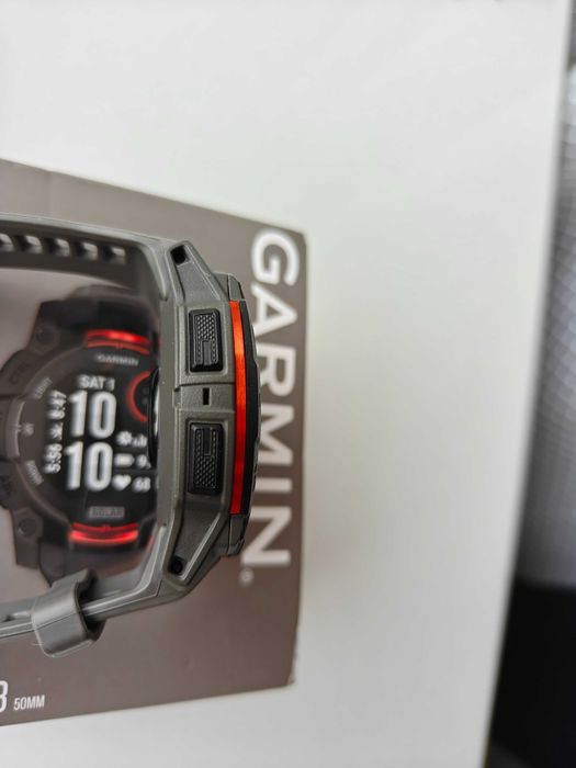 Годинник Garmin Instinct 3 50mm Solar Charcoal