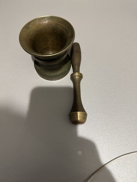 Ступка и пестик латунная