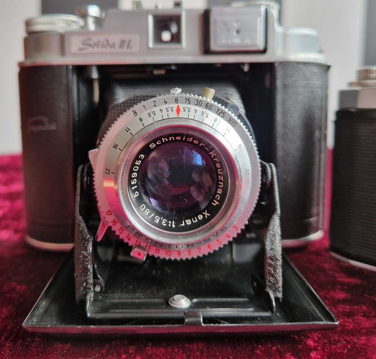 Dwie Stare Kamery Regula KING, Franka SOLIDA II Kamera