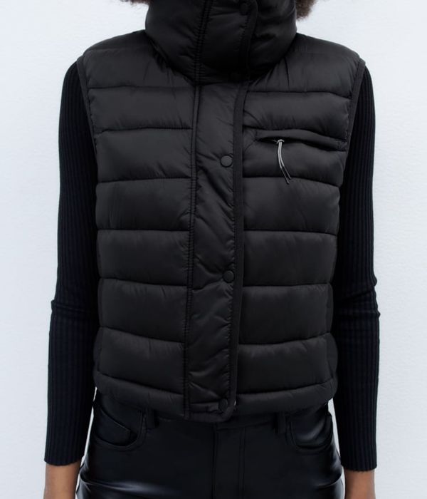 Жилетка zara безрукавка