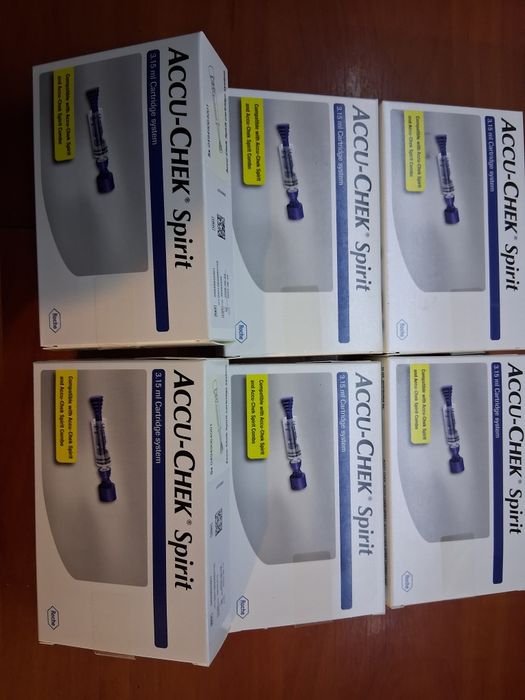 Pojemniki zbiorniki na insulinę do pomp accu chek