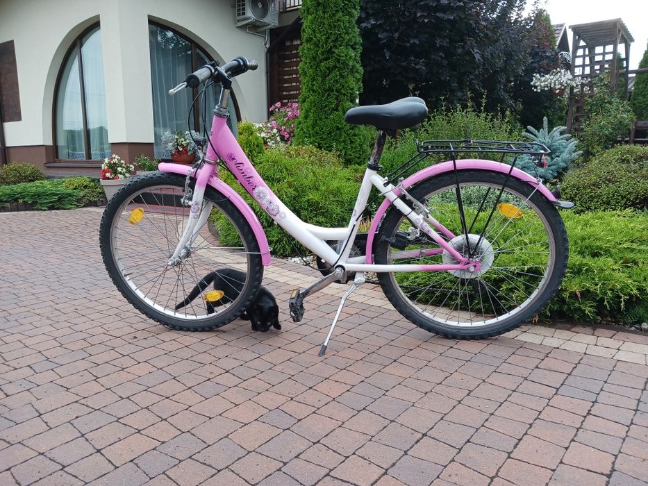 Rower dla dziewczynki.