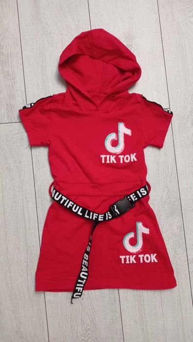 Tunika tik tok dla dziewczynki rozmiar 104