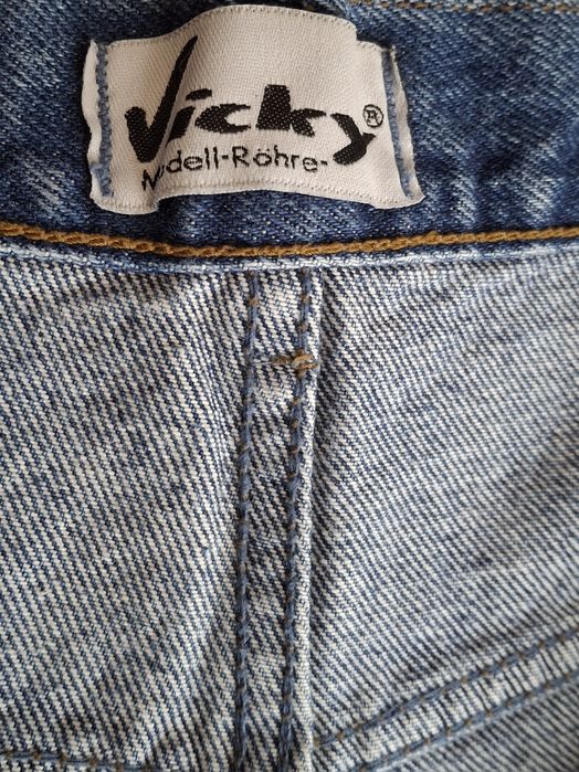Класичні джинси, висока посадка, 100% денім, Vicky jeans