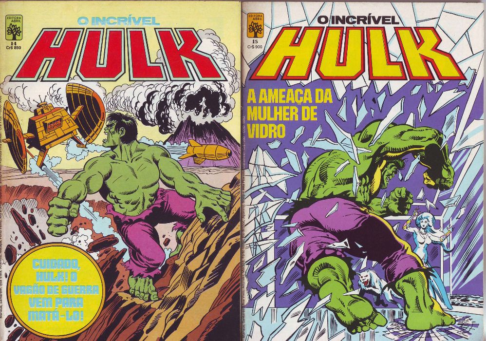 BD Marvel - H U L K - n.º 06 a 50