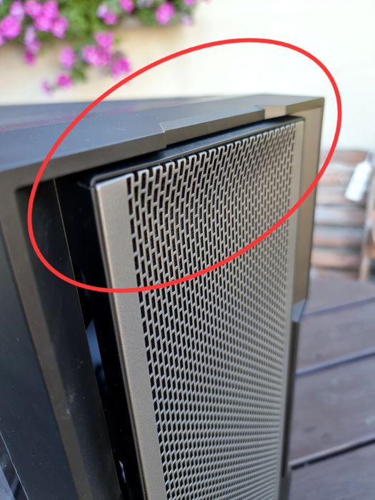 Obudowa komputerowa DarkFlash DK431 Mesh uszkodzona
