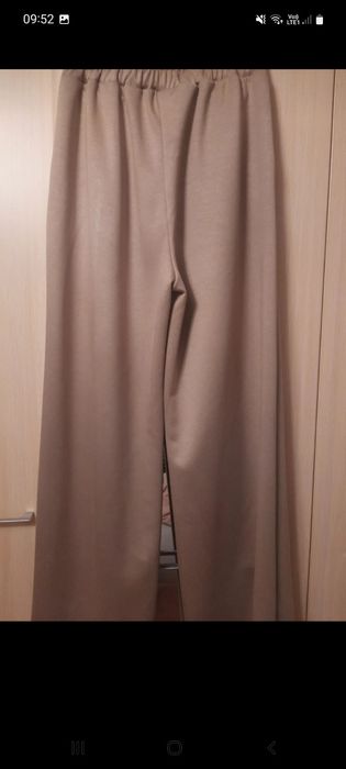 Komplet elegancki fango z szeroką nogawką uni