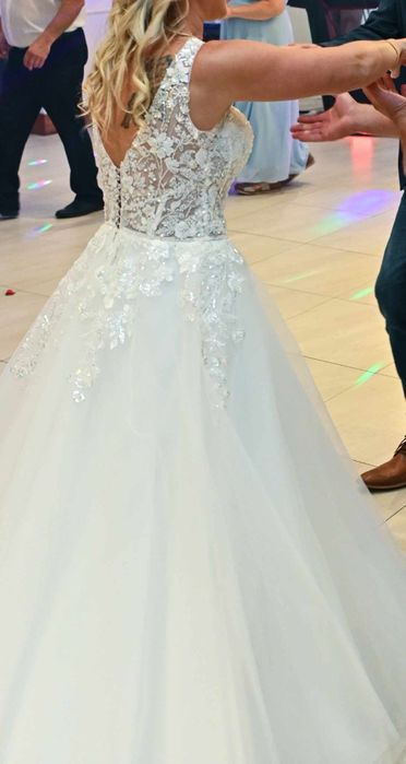 Suknia ślubna36/38 stan bardzo dobry