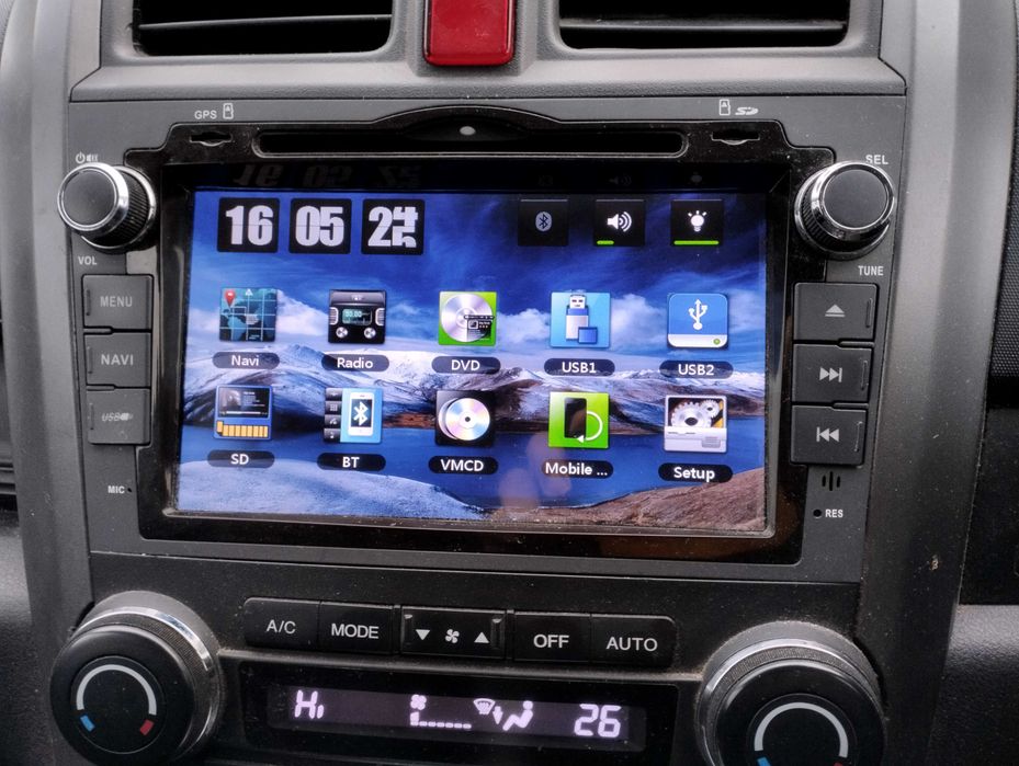 Honda CR-V 3 III  07-11  Radio Android CarPlay