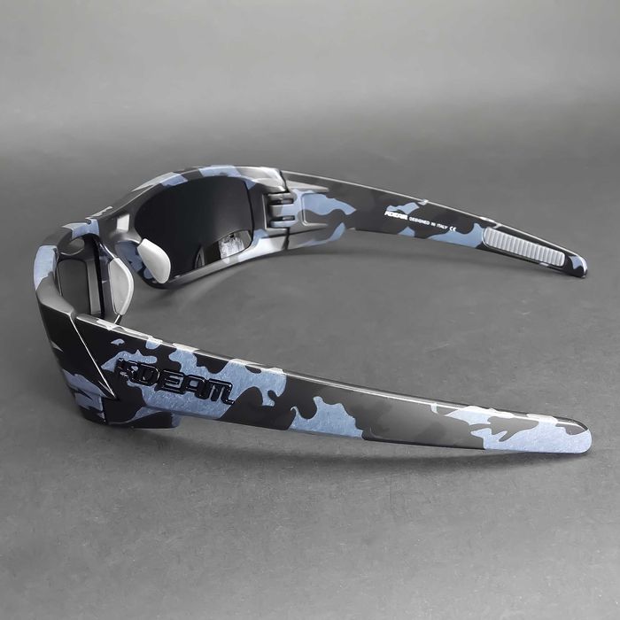 OKULARY PRZECIWSŁONECZNE. Polaryzacyjne HD. Camouflage/Black. Sportowe