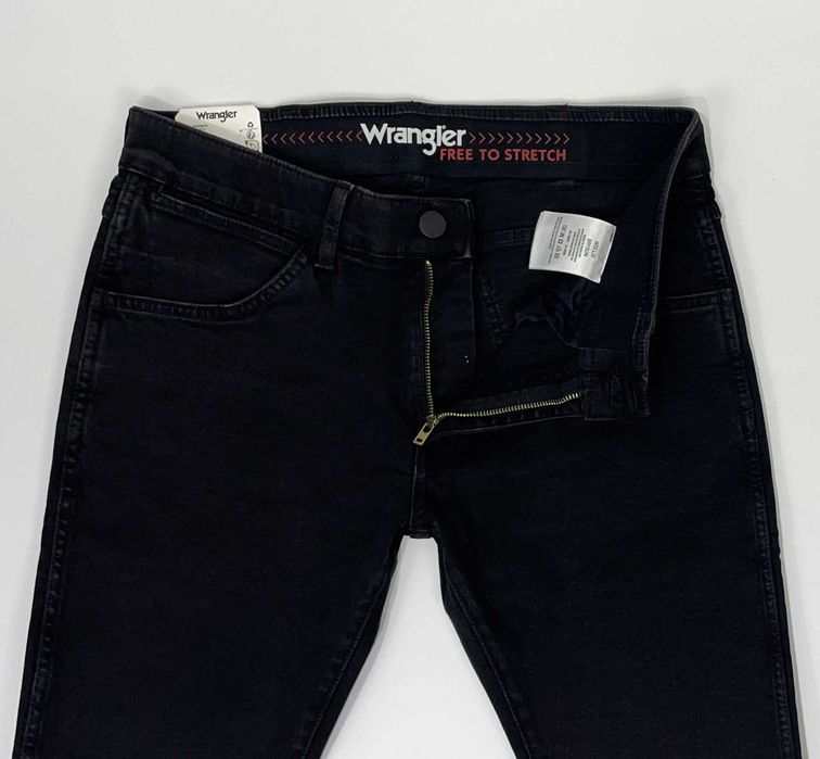 Spodnie męskie jeansy Wrangler Bryson 813 Jetstorm Noir W31 L32
