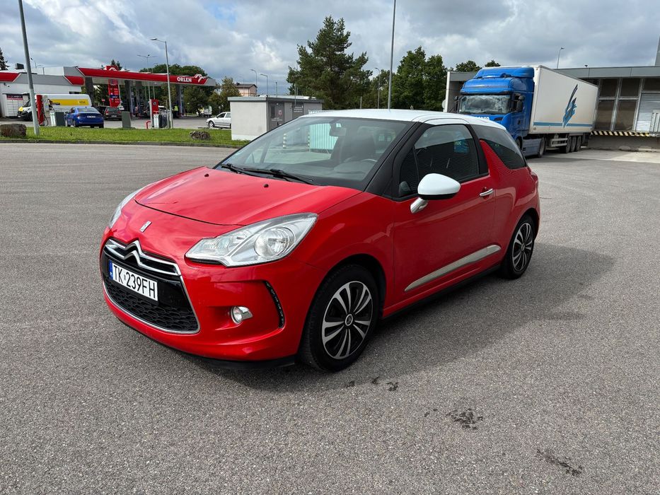 Citroën DS3 2014*1.2 82KM*KLIMA*Tempomat*LEDY*Nowy rozrząd*Po serwisie*Stan bdb*