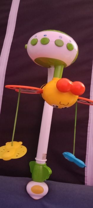 Мобіль на ліжечко з проектором "Метелики"