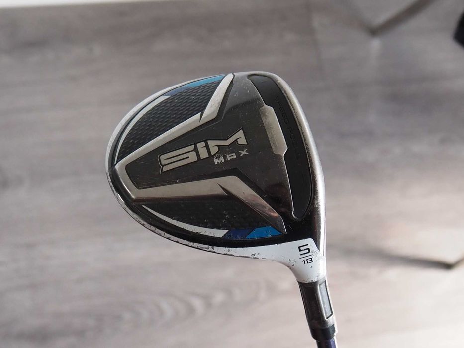Kij do golfa TaylorMade Sim Max Wood 5 18 stopni