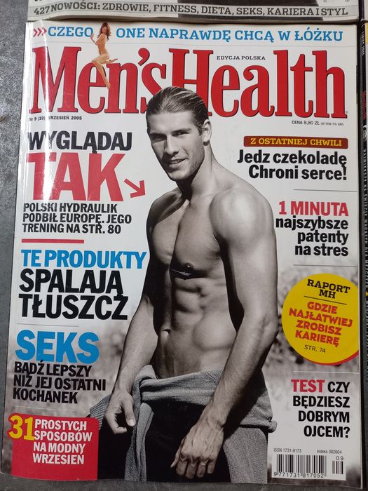 Men's Health czasopismo 6 egzemplarzy