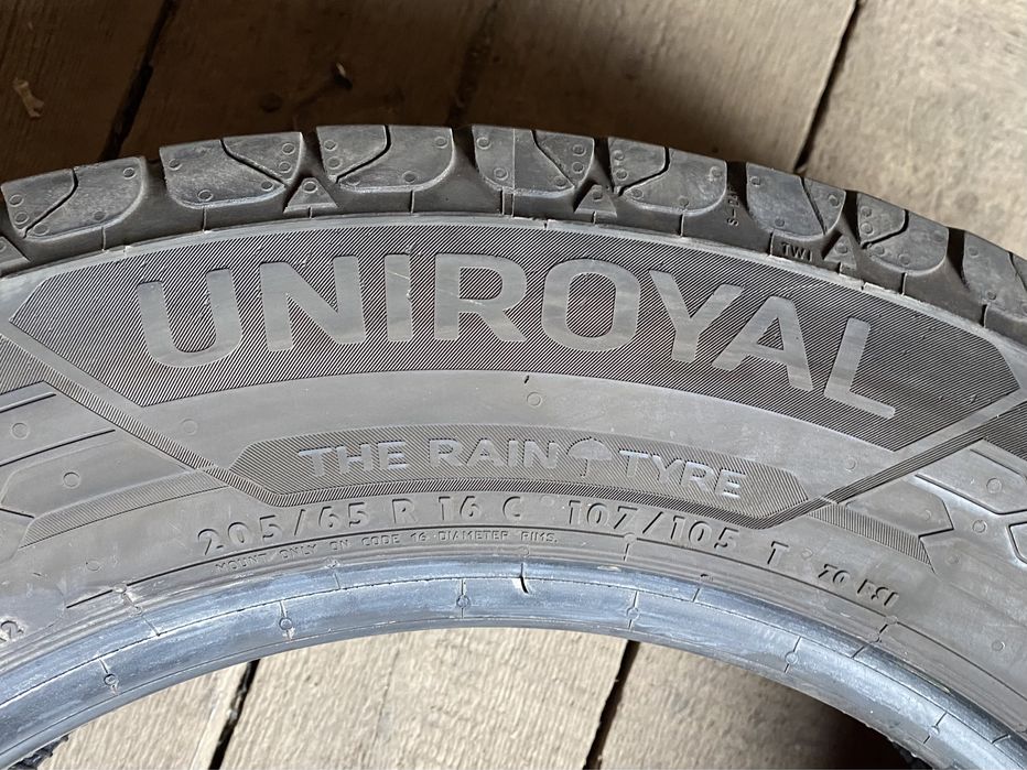 Літня резина шини 205/65R16C UNIROYAL