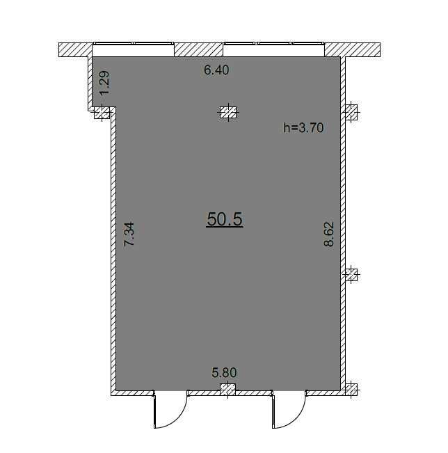 Офісне приміщення, Проскурівського підпілля. ЖК Avilla Lux