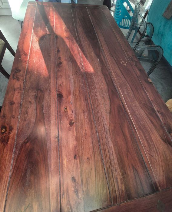 Duży stół, 4 krzesła + szafka pod telewizor