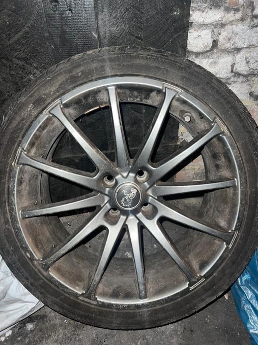 Alufelgi 18” 4x108 Brock + letnie opony 225/40 R18 komplet