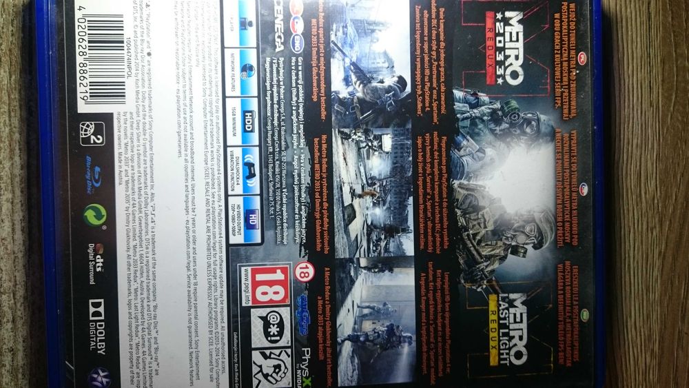 Gra Metro Redux PS4 PL Playstation 4 Days Gone dying zombi