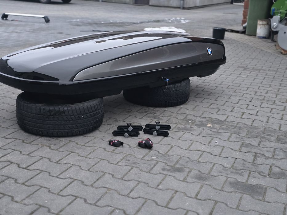 Box bagażnik kufer dachowy THULE BMW 520l