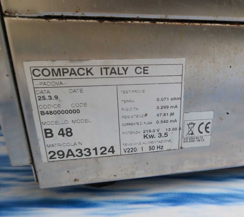 Máquina de lavar copos Indutrial