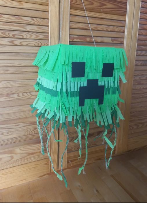 Piniata Creeper Minecraft