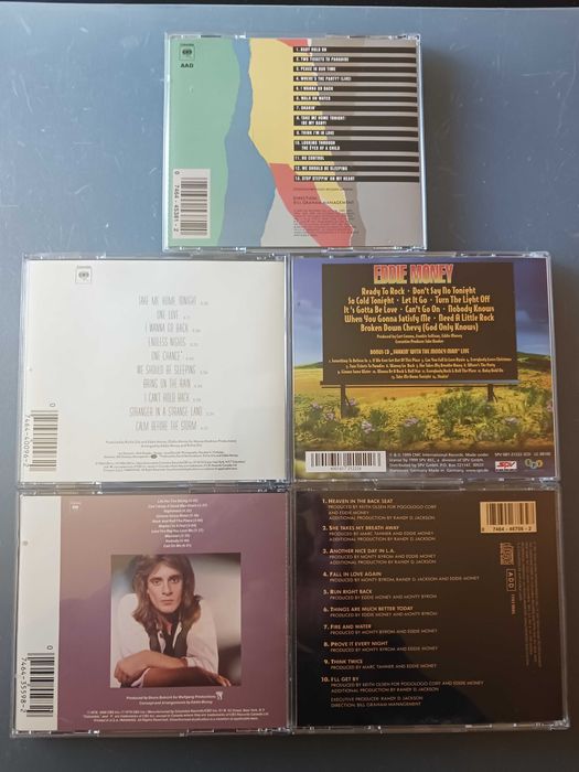 EDDIE MONEY / Discografia