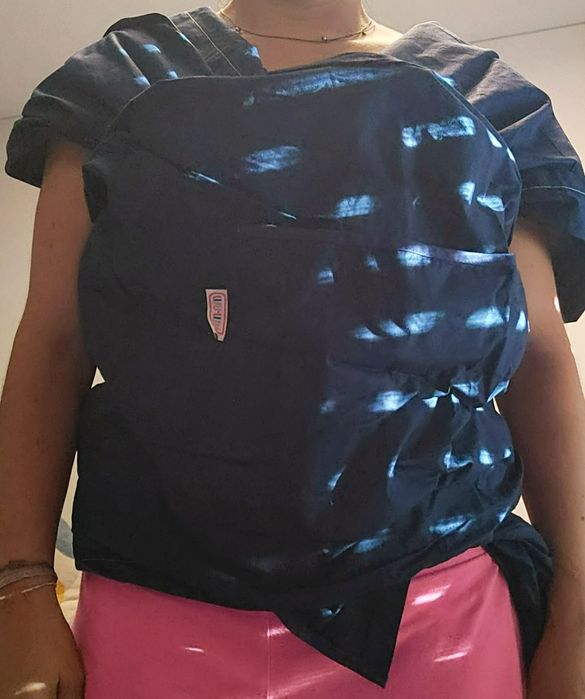 Porta Bebés azul escuro  da Ma-Ma®