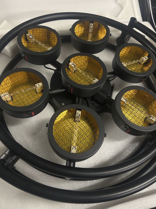 FOS VINTAGE 7 LAMPA RETRO halogen światła dj ciepłe swiatło zespół