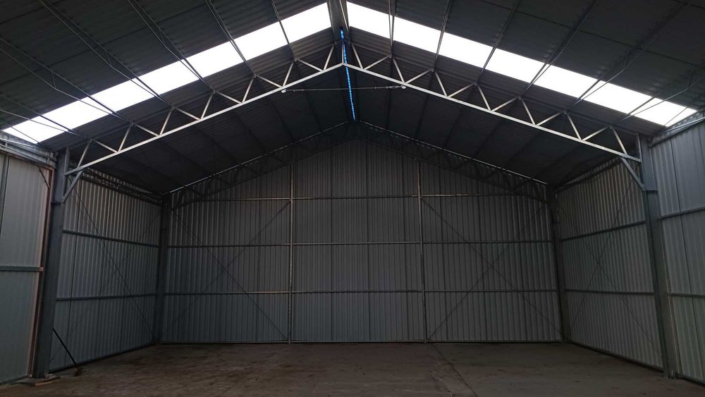 Hala magazynowa 12x25x4,5m SystemSpaw