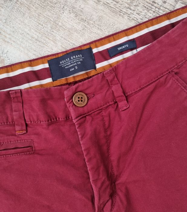 Spodenki męskie bordowe