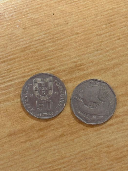 Moeda de 50$00 de 1986