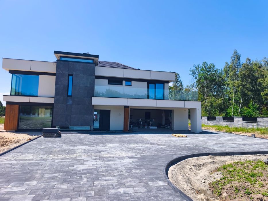 Balustrada Nowoczesna Szklana