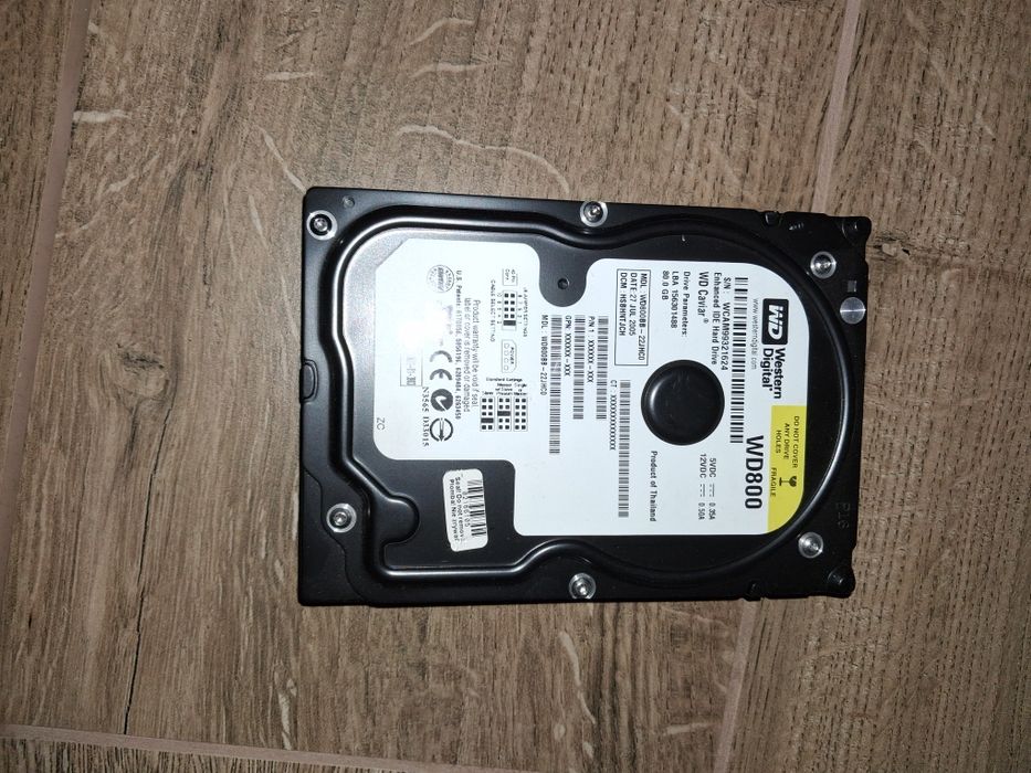 Dysk twardy HDD 80 GB