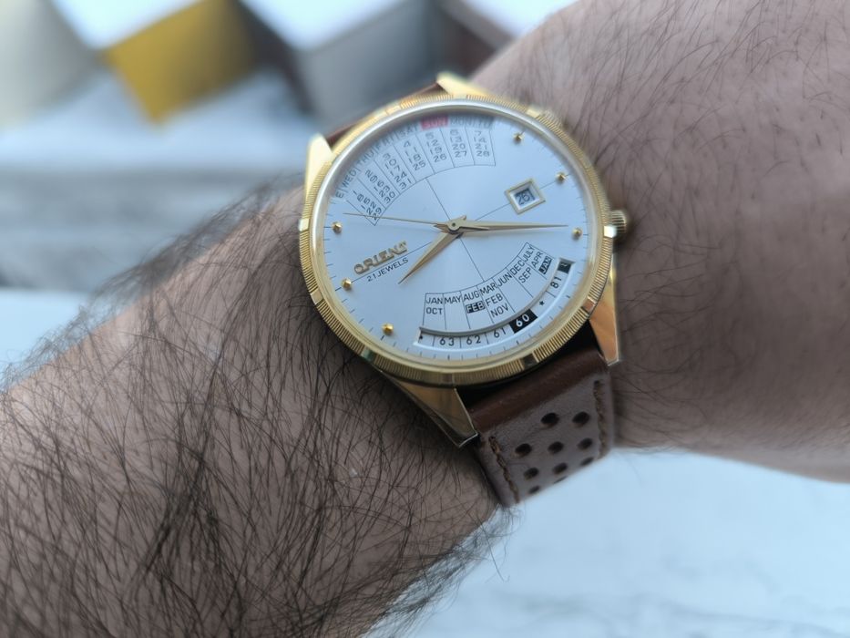 LATA 60 UNIKAT zegarek orient cesarski patelnia królewski multi year