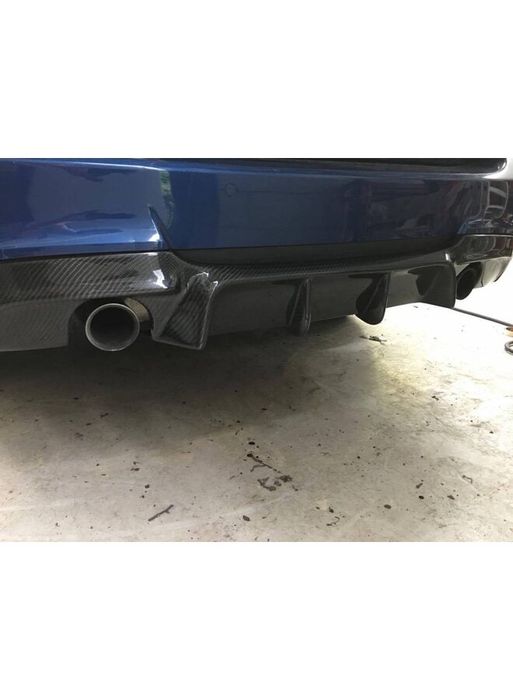 SPOILER DIFUSOR DE ESCAPE BMW SÉRIE 3 E92 E93 335 I/D DTM M PERFORMANCE AC SCHNITZER novo em caixa fabricado na Alemanha excelente qualidade  KK PARTS