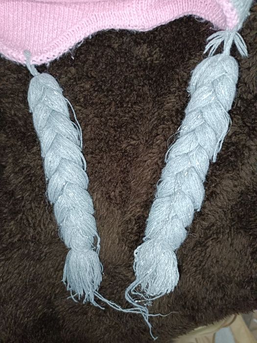 Komplet dla dziewczynki czapka i komin