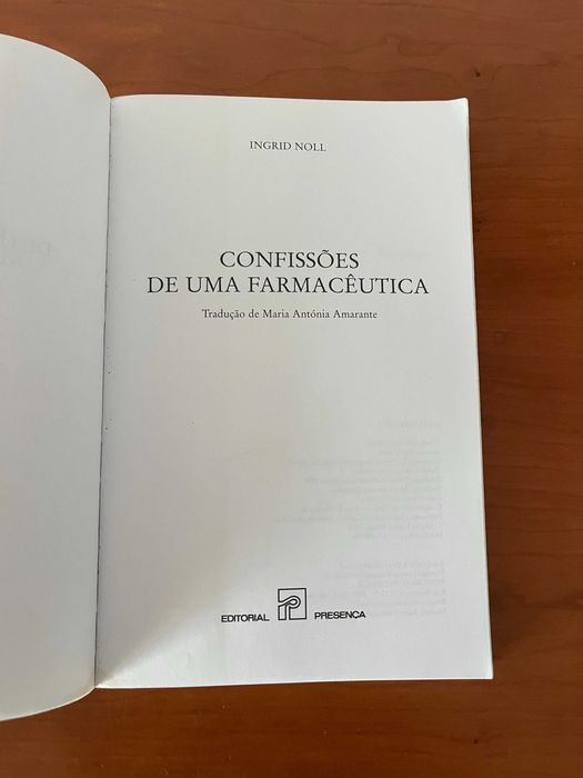 Confissões de uma Farmacêutica - Ingrid Noll