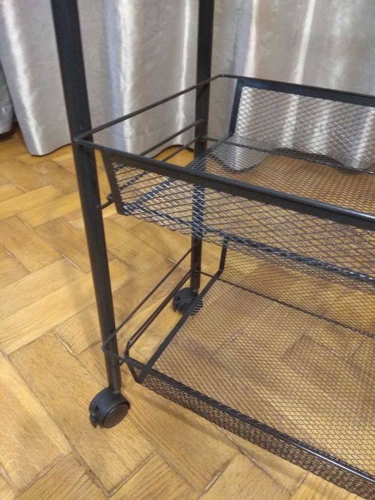 стелаж етажерка візок для салону кабінету кімнати, стеллаж этажерка