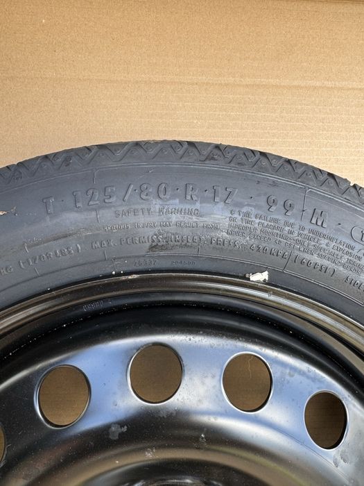 Dojazdówka Volvo xc60,v60,s60,xc70,s80 ford 5x108. 17 cali