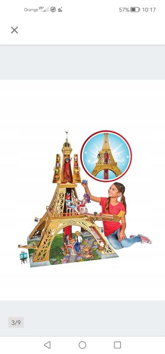 Miraculous: Biedronka i czarny kot wieza eiffla