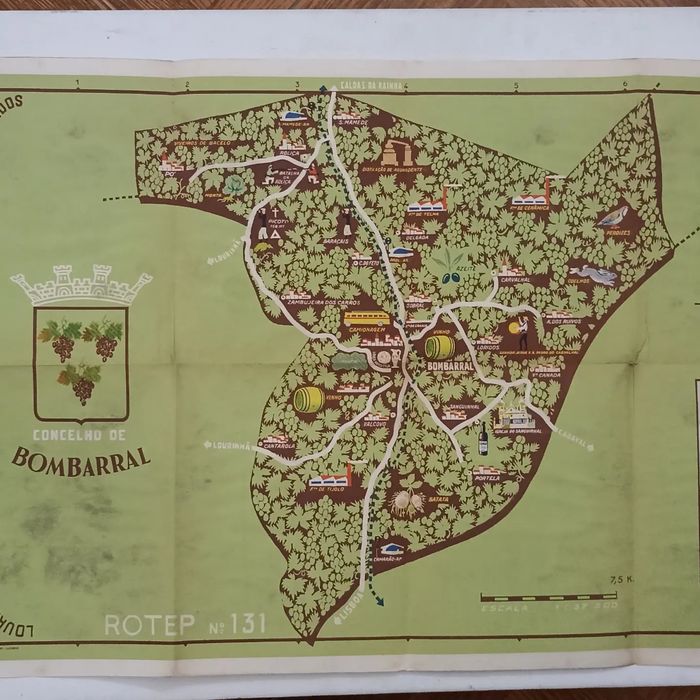 Guia ROTEP do Bombarral, de 1951