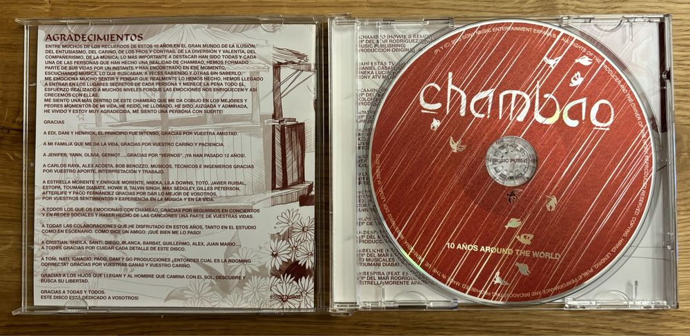 Chambao „10 Años Around The World” CD
