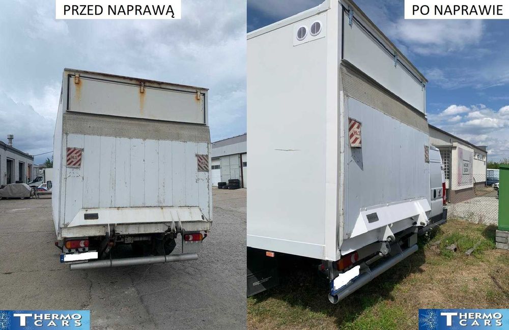 Naprawa zabudowy kontenera/izotermy/chłodnia/modernizacja/renowacja